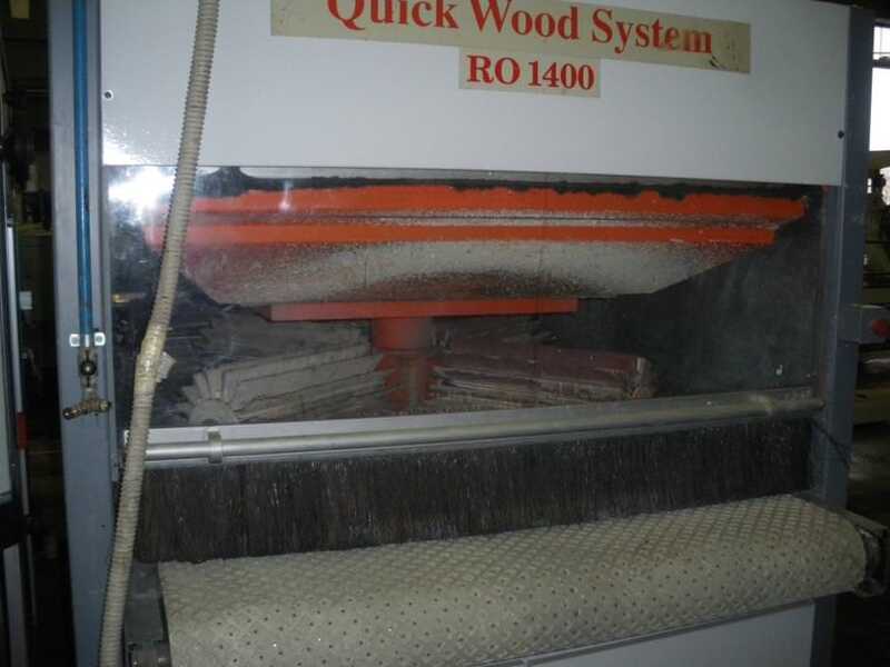 Quickwood Bürstenschleifmaschine - gebraucht RO 1400 (2)