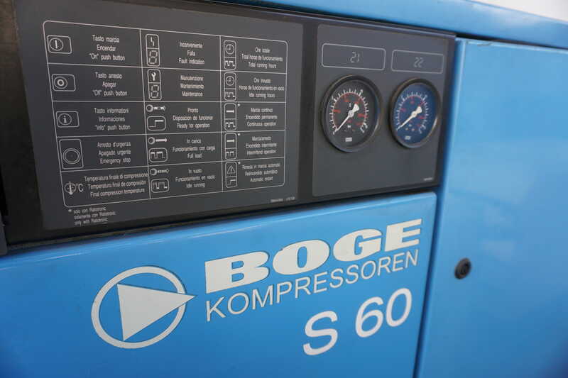 Boge Schraubenkompressor - gebraucht S 60 (1)