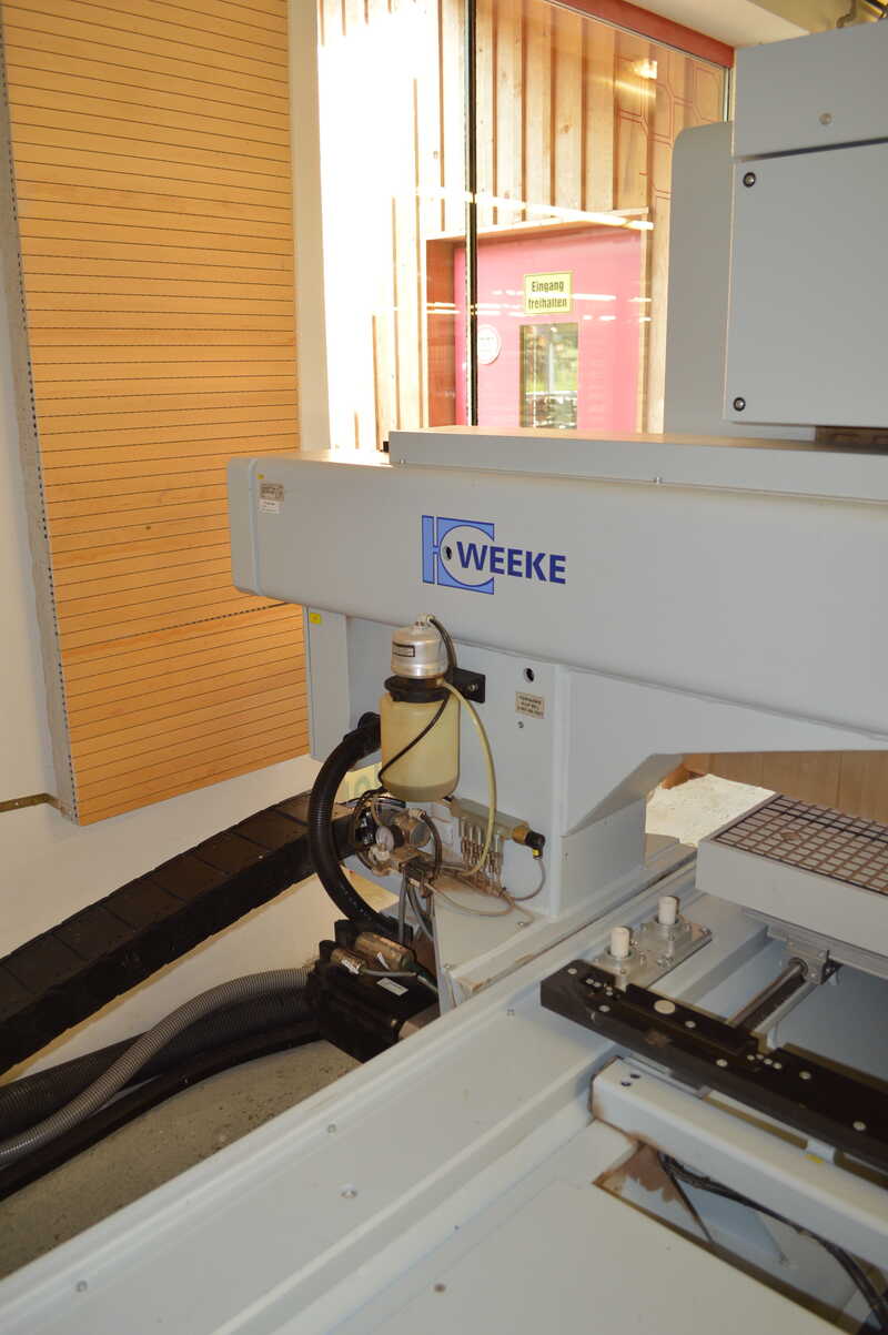 Weeke CNC-Bearbeitungszentrum - gebraucht Optimat BHC Venture 3 M (8)