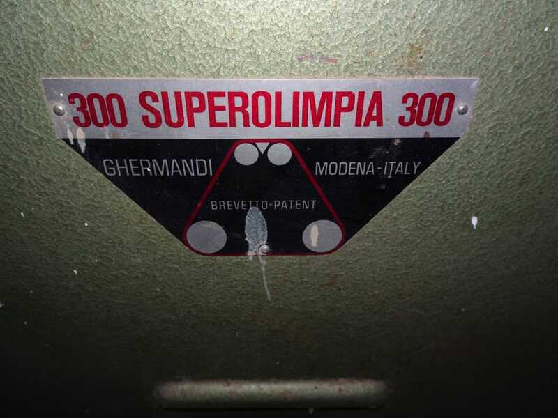 Ghermandi Schleifmaschine - gebraucht Superolimpia 300 (3)