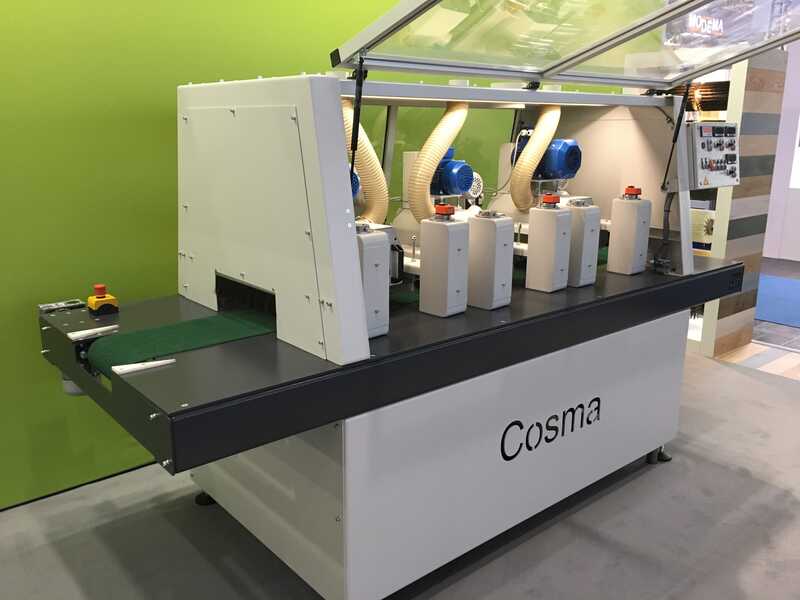 Cosma Strukturier- und Schleifmaschine - Vorführmaschine 400 1S 2S 5D + C (1)