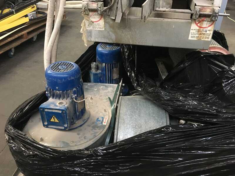 Cefla Leistenspritzmaschine mit integrierter UV-Trocknung - gebraucht Uni Sprayer (14)
