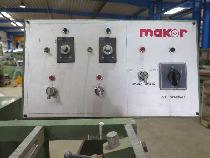 Makor Bürstenschleifmaschine / Schleifmaschine für Profile - gebraucht (2)