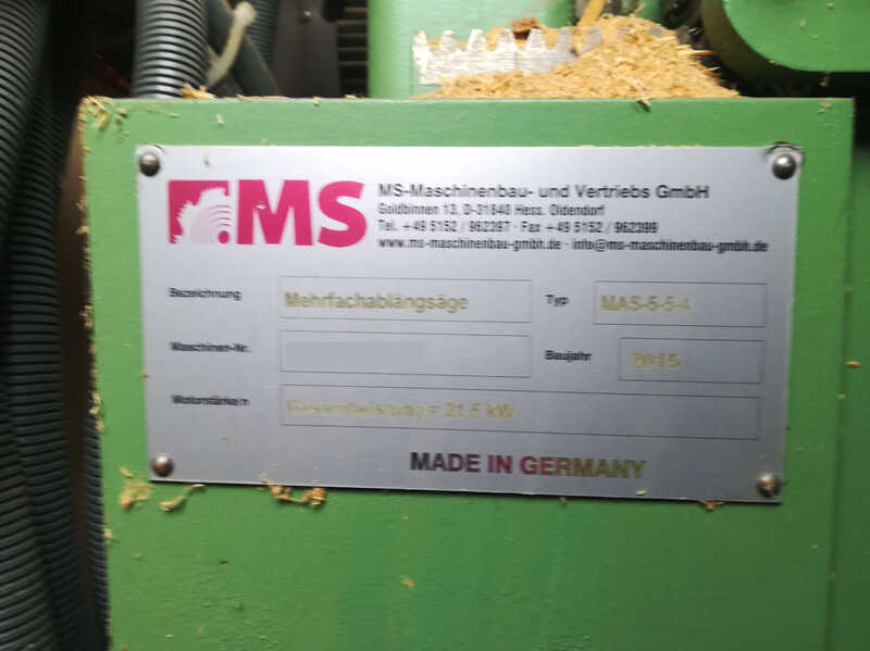 MS Maschinenbau Mehrfach-Ablängsäge / Mehrfachabkürzsäge - gebraucht MAS (5)