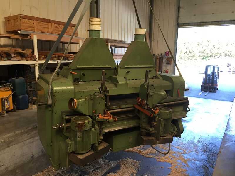 Kupfermühle Fräs- und Breithobelmaschine - gebraucht DOMA 1800 (4)