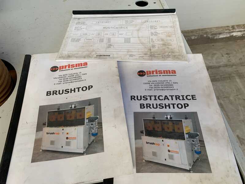 Prisma Strukturiermaschine / Bürstmaschine - gebraucht Brushtop 3 (17)