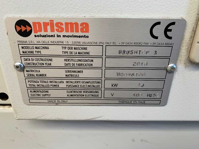 Prisma Strukturiermaschine / Bürstmaschine - gebraucht Brushtop 3 (18)