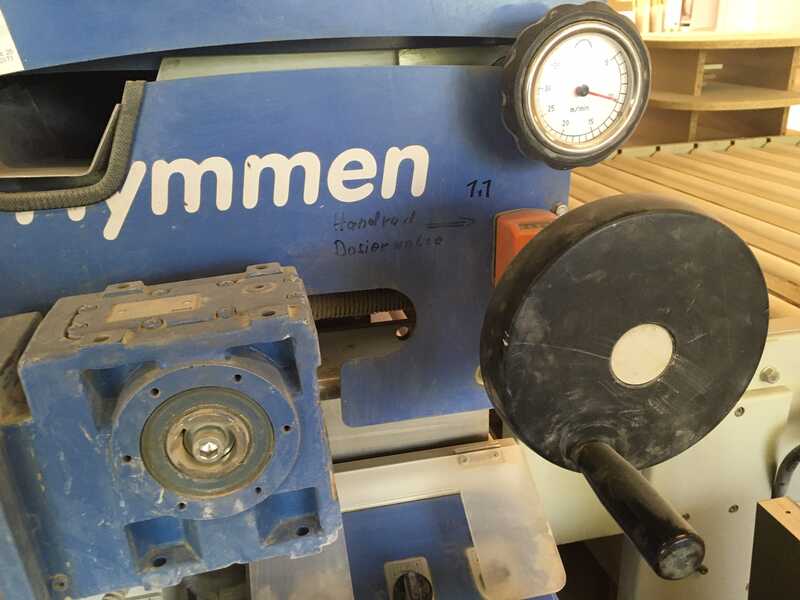 Hymmen Walzenauftragmaschine / Lackauftragmaschine mit UV Trockner - gebraucht Combi Coater (6)
