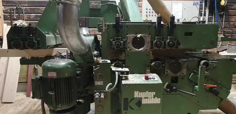 Kupfermühle Hobelmaschine für Bauholz / Vierseitenhobel - gebraucht VUIN Plus 600 (1)