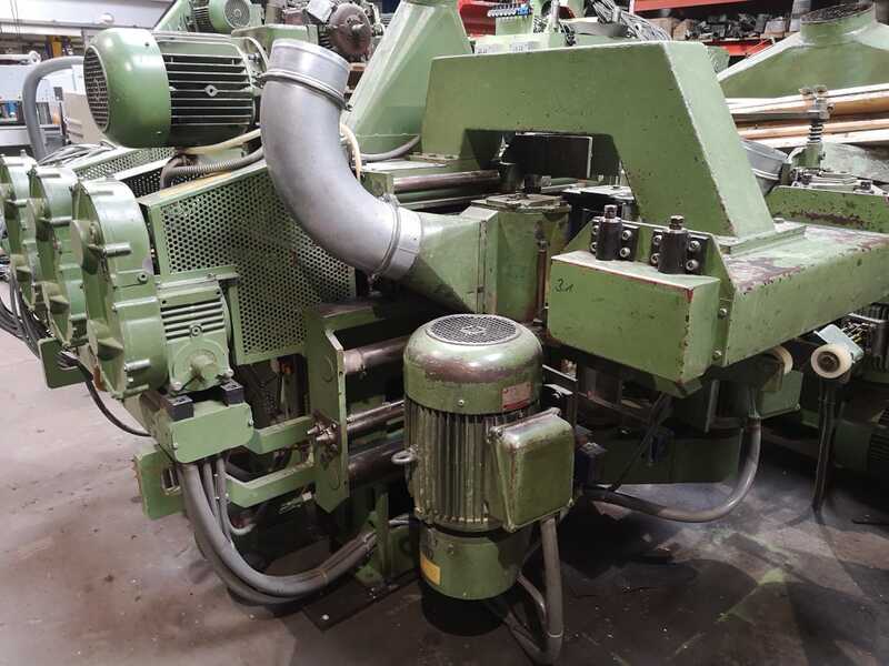 Kupfermühle Hobelmaschine für Bauholz / Vierseitenhobel - gebraucht VUIN Plus 600 (4)