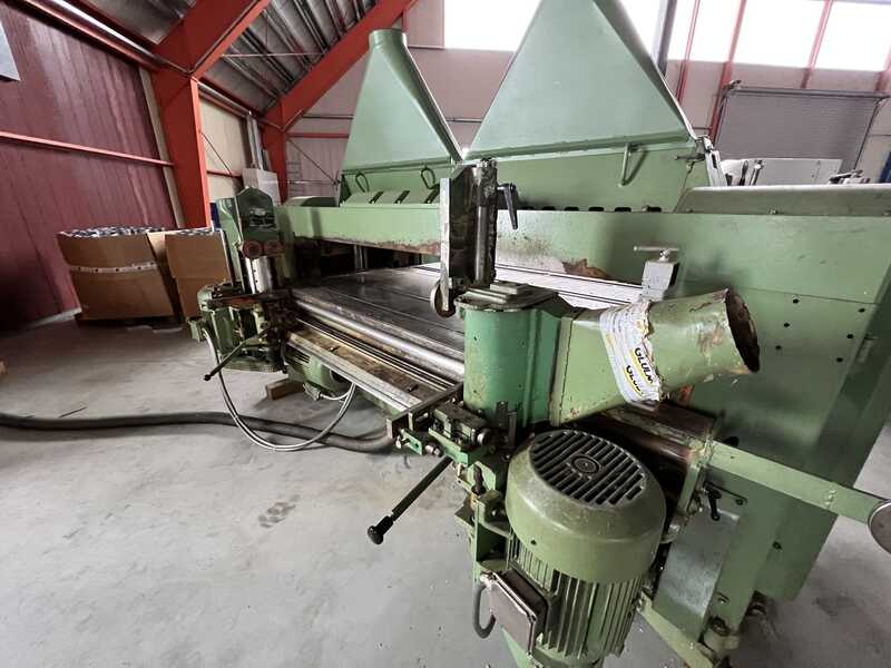 Kupfermühle Breithobelmaschine / Vierseitenhobel - gebraucht DOMA G 2100 (5)