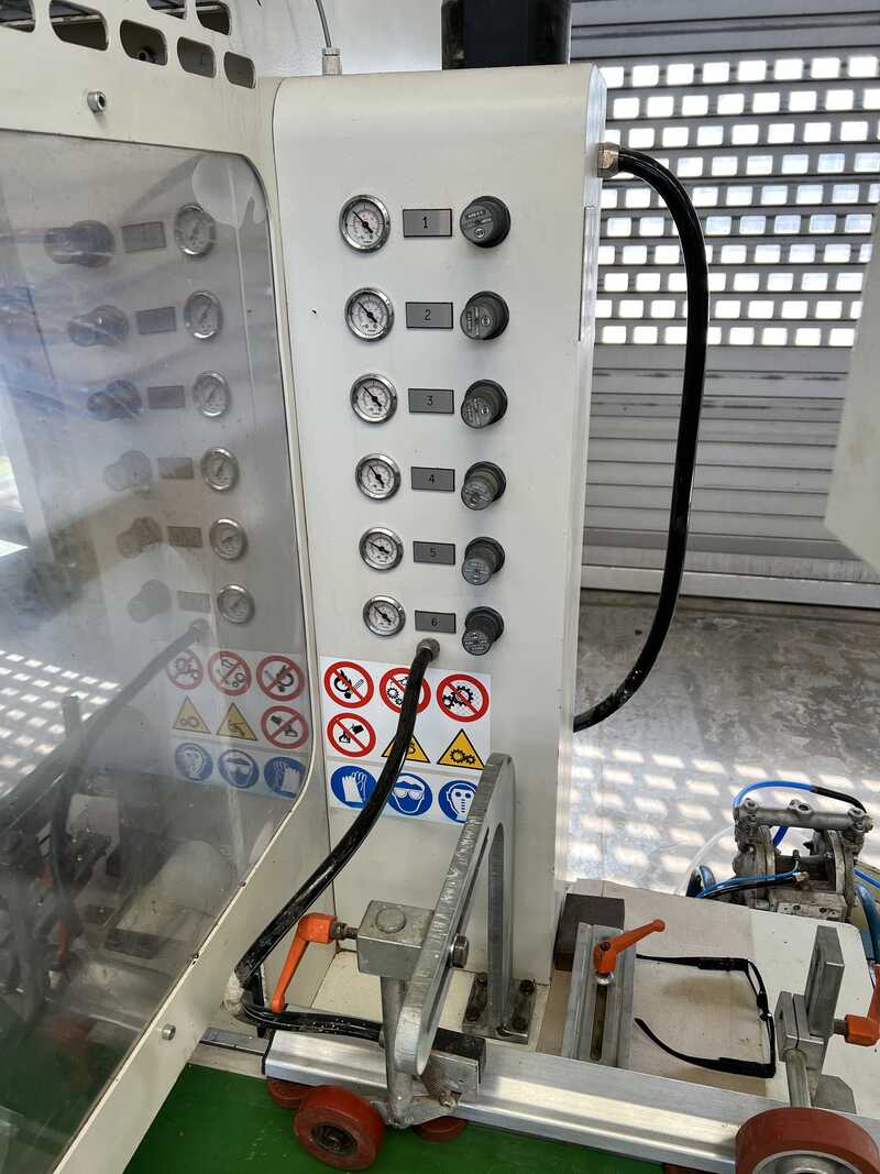 Makor Leistenspritzmaschine / Lackiermaschine für Leisten - gebraucht Iride 6 (4)