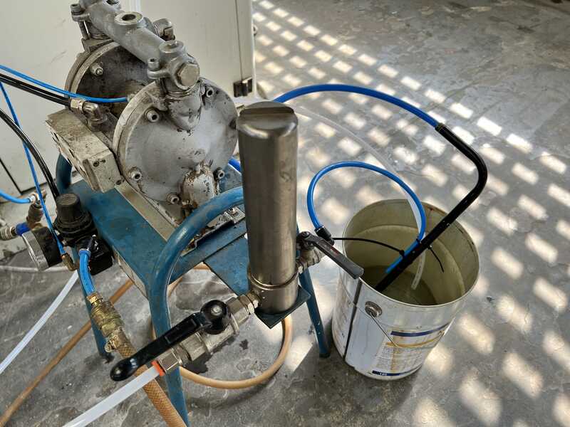Makor Leistenspritzmaschine / Lackiermaschine für Leisten - gebraucht Iride 6 (18)