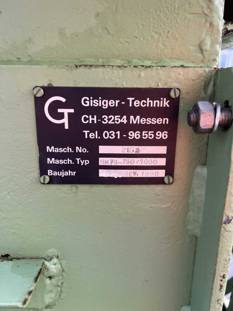 Gisiger Hammermühle / Rindenmühle - gebraucht HM 74 - 750 - 1000 (10)