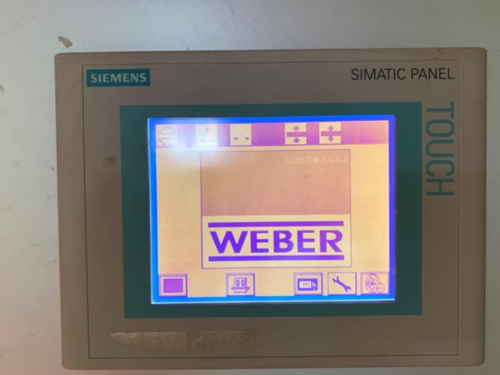 Weber Breitbandschleifmaschine - gebraucht LCE (4)