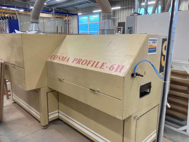 Cosma Profilschleifmaschine / Bürstenschleifmaschine 3-seitig - gebraucht 200 6 H (5)