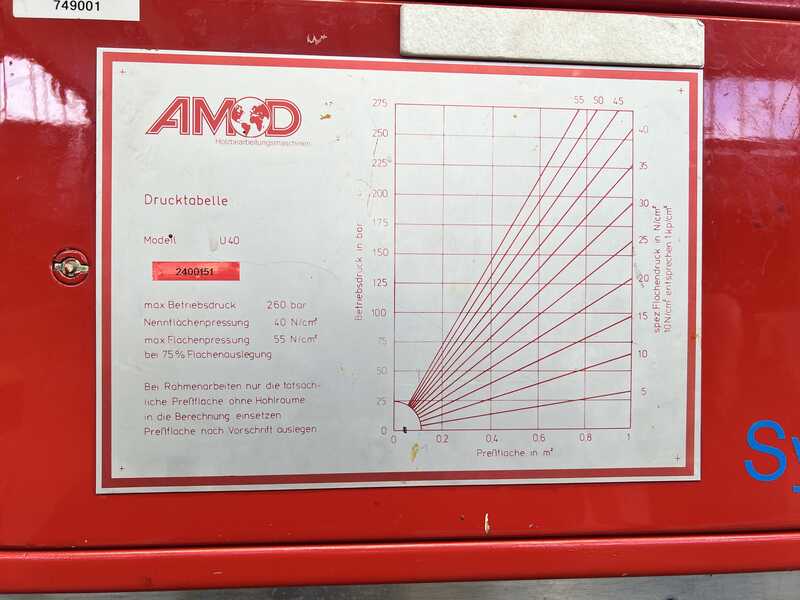 AMD (System Bürkle) Kompakte Furnierpresse (beheizt) / Laborpresse - gebraucht (10)