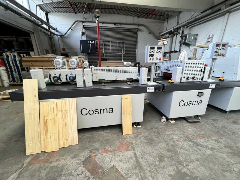 Cosma Anlage zum Beschichten von Parkett - gebraucht (1)