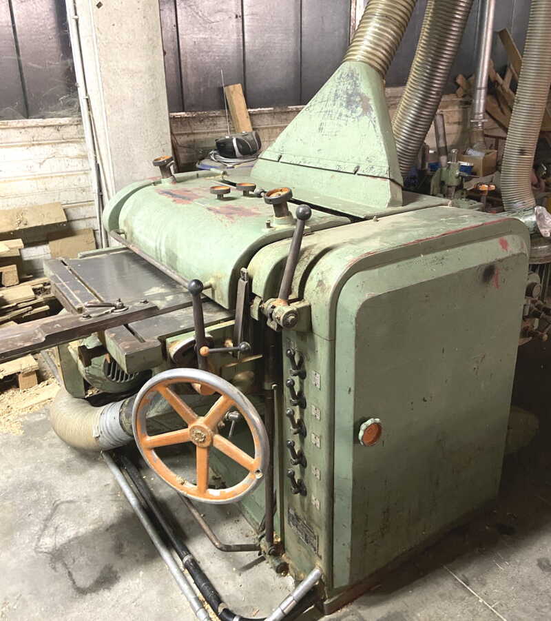 Kupfermühle Vierseitenhobel / Bauholzhobelmaschine - gebraucht VUIN 605 (1)