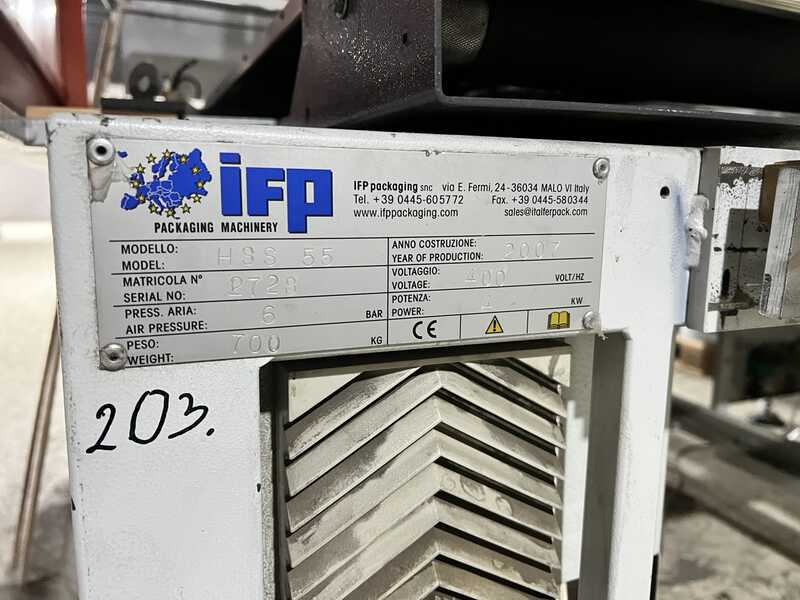 IFP Packaging Schrumpffolien-Verpackungsmaschine für Profilholz und Parkett - gebraucht (24)
