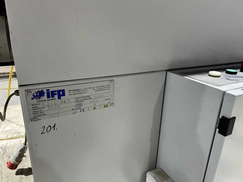 IFP Packaging Schrumpffolien-Verpackungsmaschine für Profilholz und Parkett - gebraucht (25)
