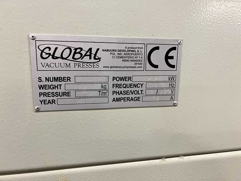 Global Vakuumpresse / 3D-Presse - gebraucht GMP I 3713 (4)