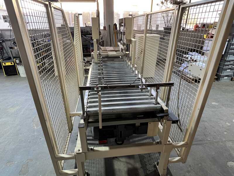 Fisher + Rückle Doppelseitige Furnierpaket-Beleimmaschine / Leimauftragmaschine für Furniere - gebraucht FLA (3)