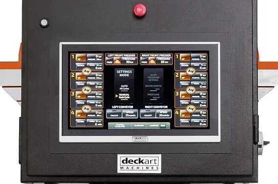 Deckart Doppelseitige Blockpresse / Verleimpresse - Neu DCP 300 / 2500 MK3 Digital (3)