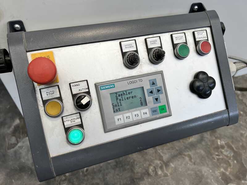 Bauerrichter Schwabbelmaschine / Hochglanz-Poliermaschine - gebraucht ES-R1 (18)