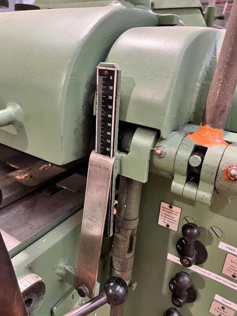 Kupfermühle Vierseitenhobelmaschine - gebraucht VUIN 605 (12)