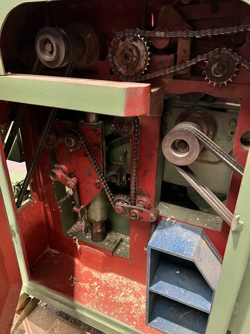 Kupfermühle Vierseitenhobelmaschine - gebraucht VUIN 605 (13)
