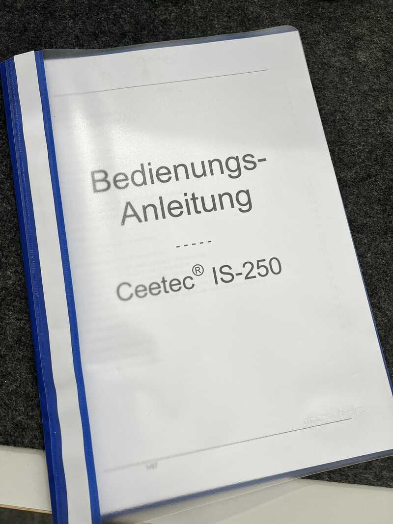 Ceetec Schleifmaschine / Profilschleifmaschine - gebraucht IS 250 (26)