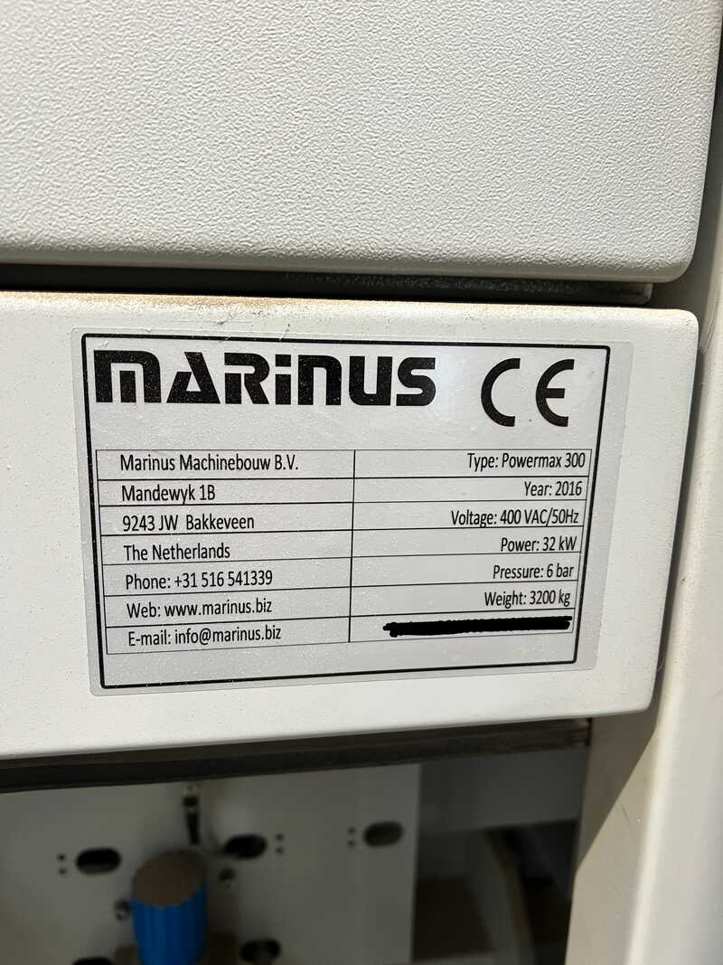 Marinus Querprofiliermaschine / Endprofilierung - gebraucht Powermax 300 Endmatcher (12)