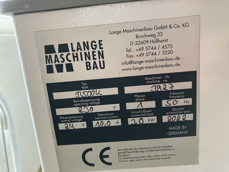 Lange Formteil-Kantenanleimmaschine - gebraucht B500K (5)