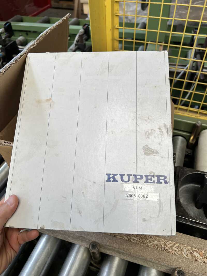 Kuper Furnierpaket-Beleimmaschine / Leimauftragmaschine für Furniere - gebraucht KLM (6)