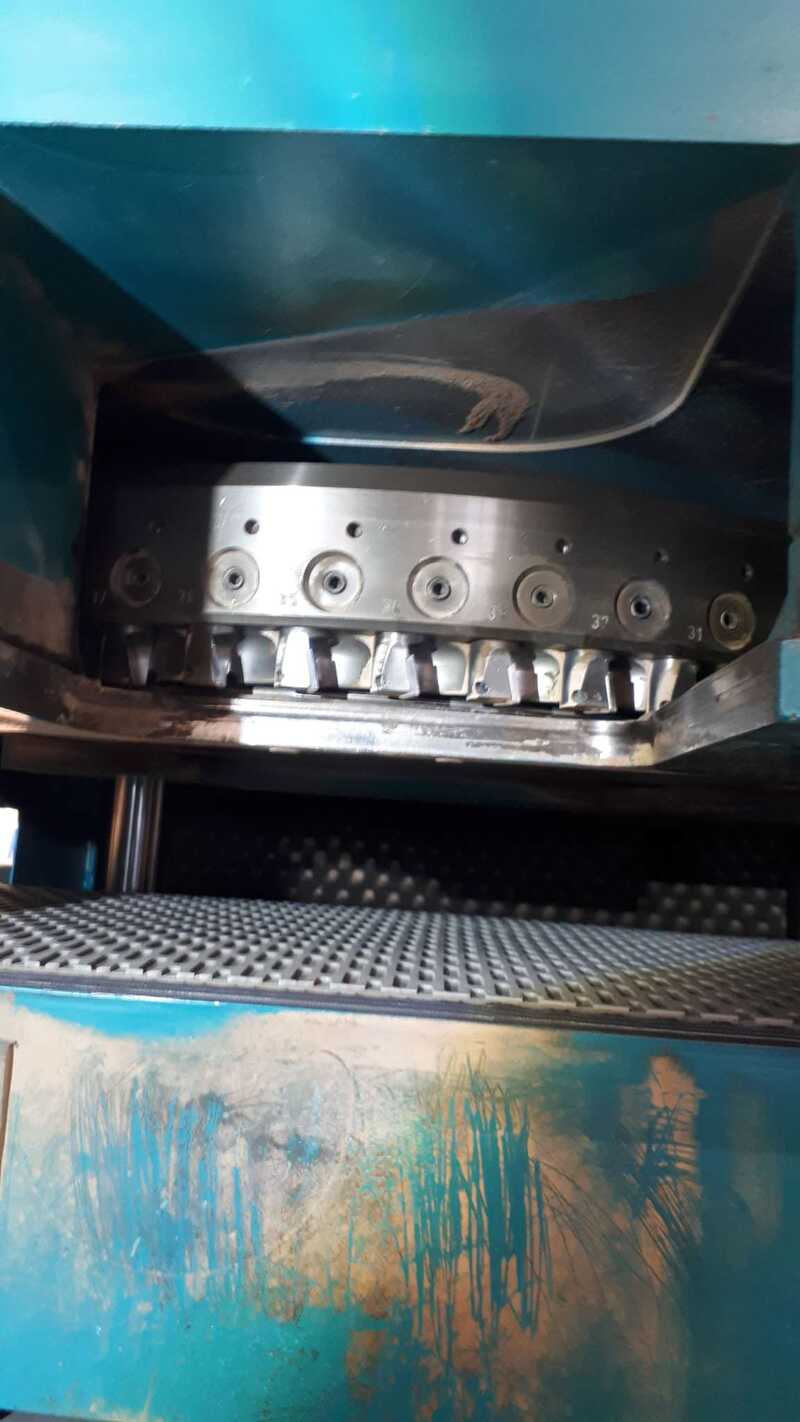Ledinek Kalibrier-Fräsmaschine / Hobelmaschine für Parkett - gebraucht Rotoles 400 DS (6)