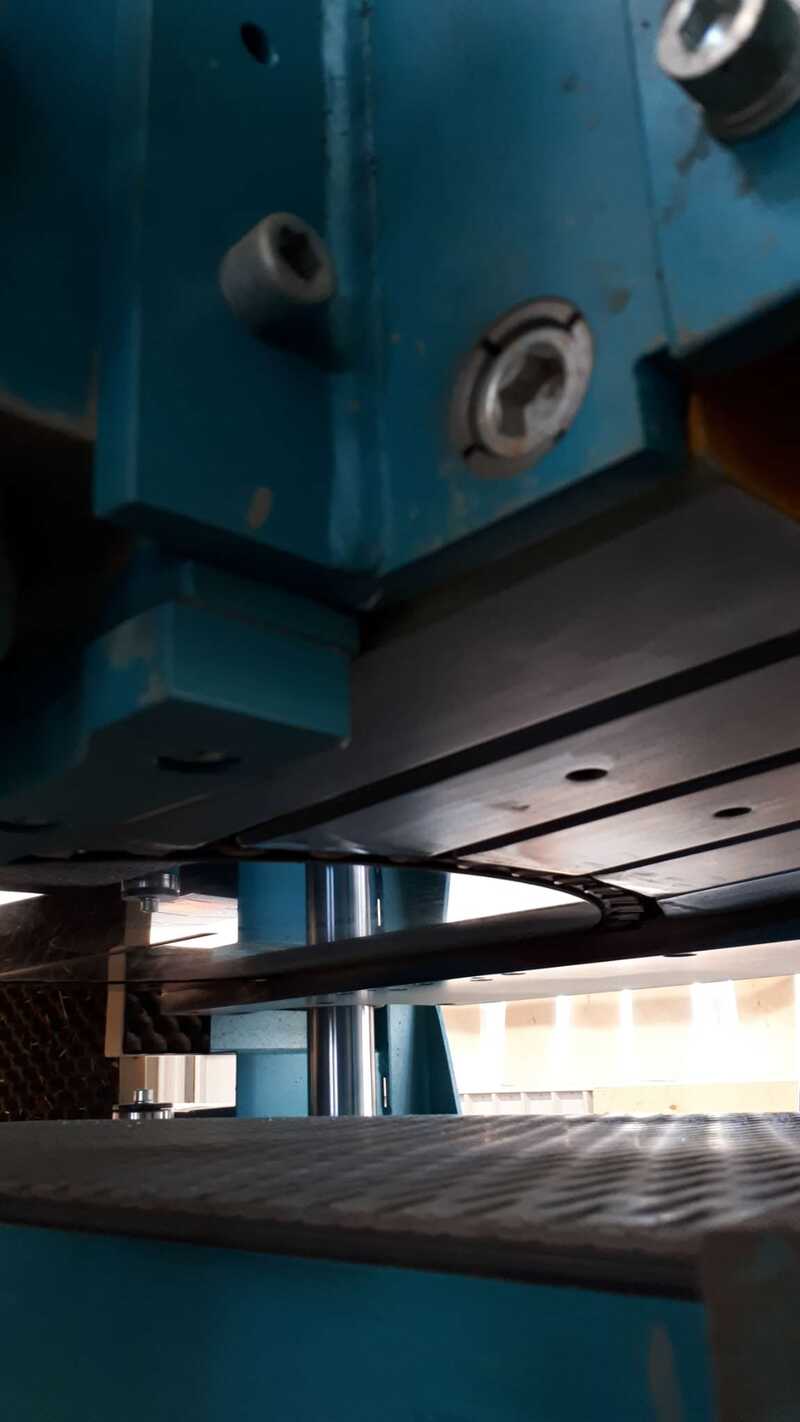 Ledinek Kalibrier-Fräsmaschine / Hobelmaschine für Parkett - gebraucht Rotoles 400 DS (7)