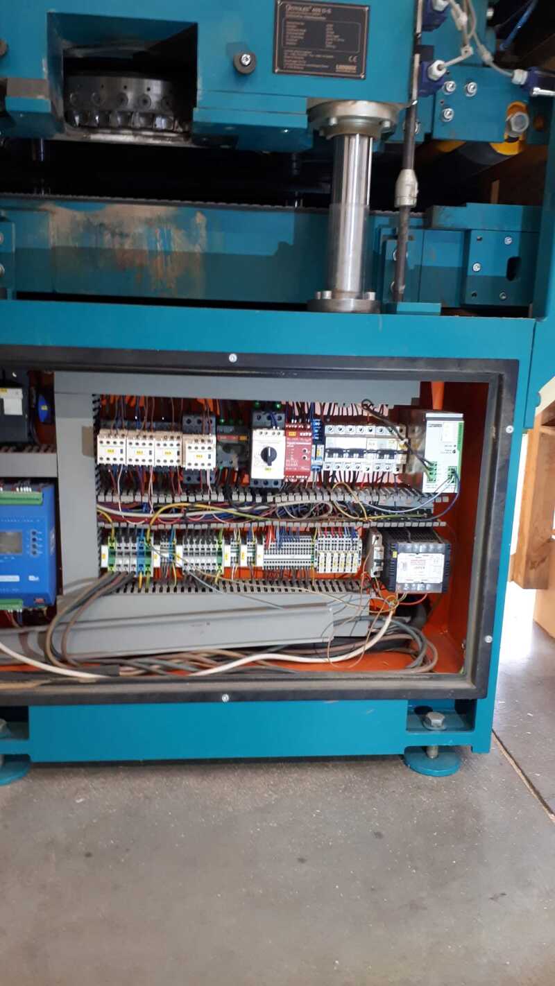 Ledinek Kalibrier-Fräsmaschine / Hobelmaschine für Parkett - gebraucht Rotoles 400 DS (8)