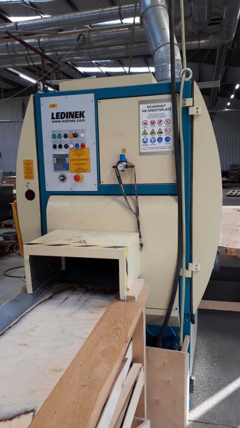 Ledinek Kalibrier-Fräsmaschine / Hobelmaschine für Parkett - gebraucht Rotoles 400 DS (10)
