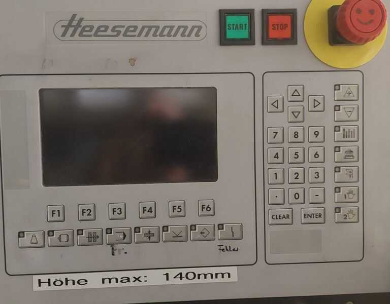 Heesemann Breitbandschleifmaschine - gebraucht MFA 8 (2)