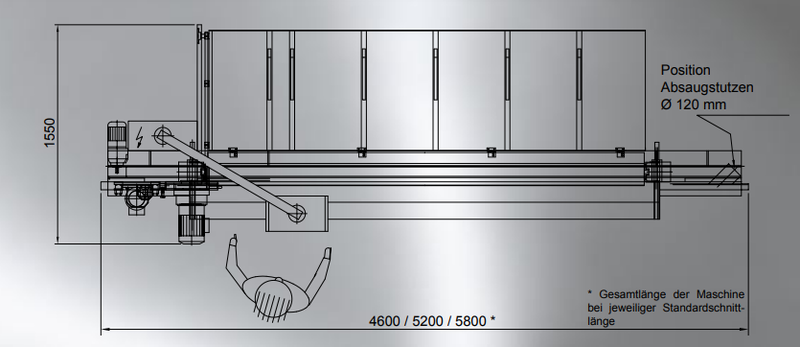 Höfer Furniersäge mit Fügefräsen - gebraucht FSP-V 430 (1)