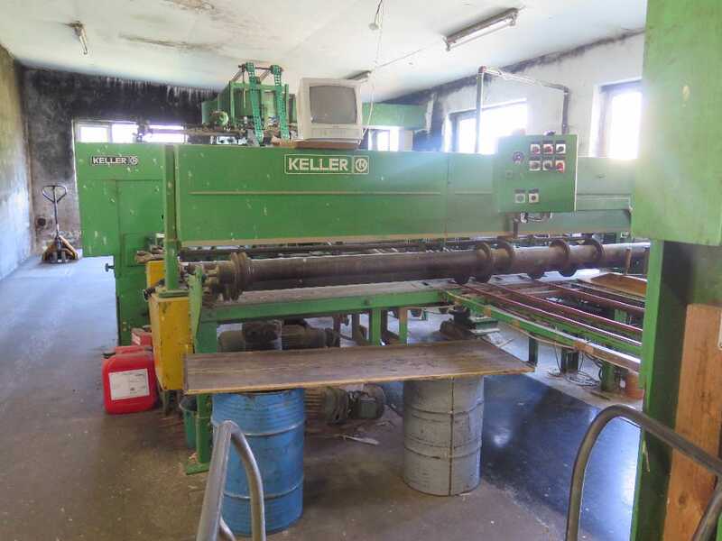 Ritter Fleck Roller / Keller Schälanlage für Furnier - gebraucht 9 PA 23 (5)