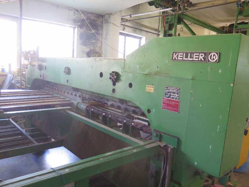 Ritter Fleck Roller / Keller Schälanlage für Furnier - gebraucht 9 PA 23 (6)