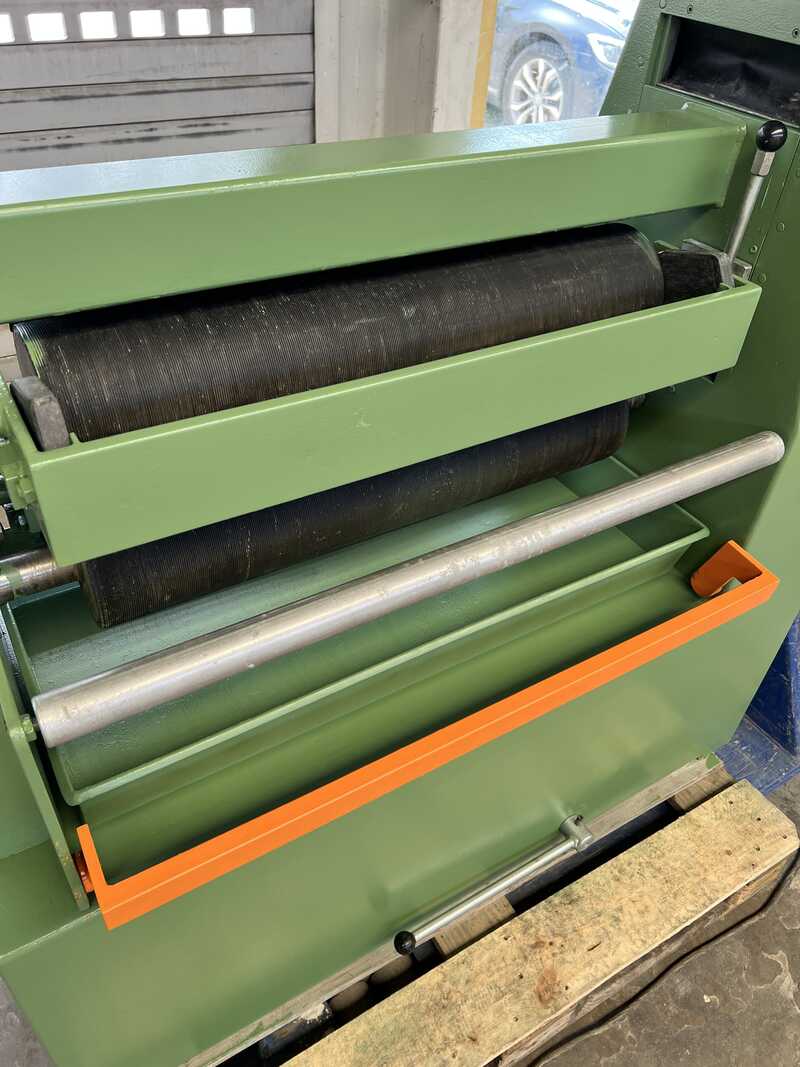 Bohrer Doppelseitige Walzenauftragmaschine / Leimauftagmaschine 700 mm - gebraucht SL 70 (1)