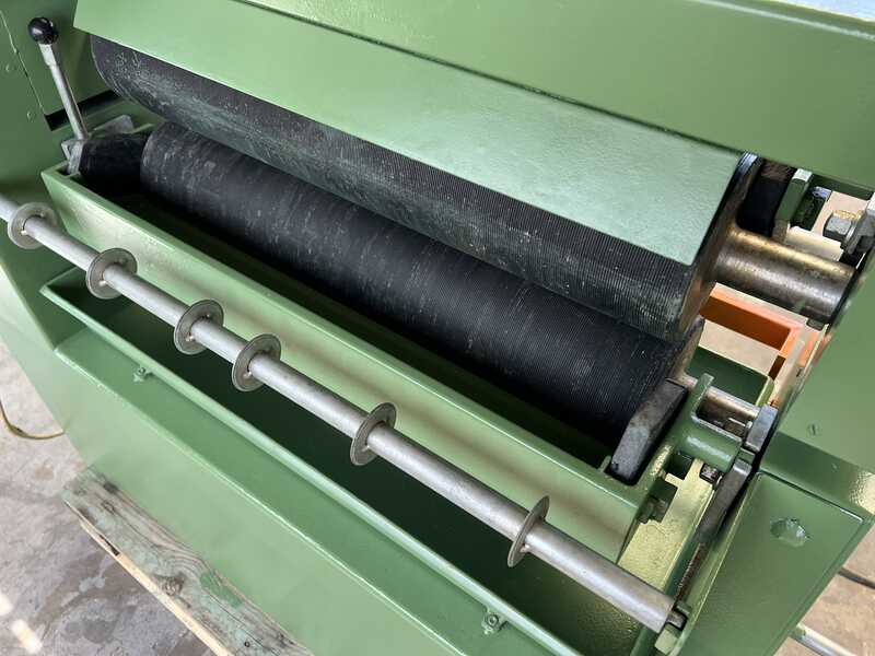 Bohrer Doppelseitige Walzenauftragmaschine / Leimauftagmaschine 700 mm - gebraucht SL 70 (4)