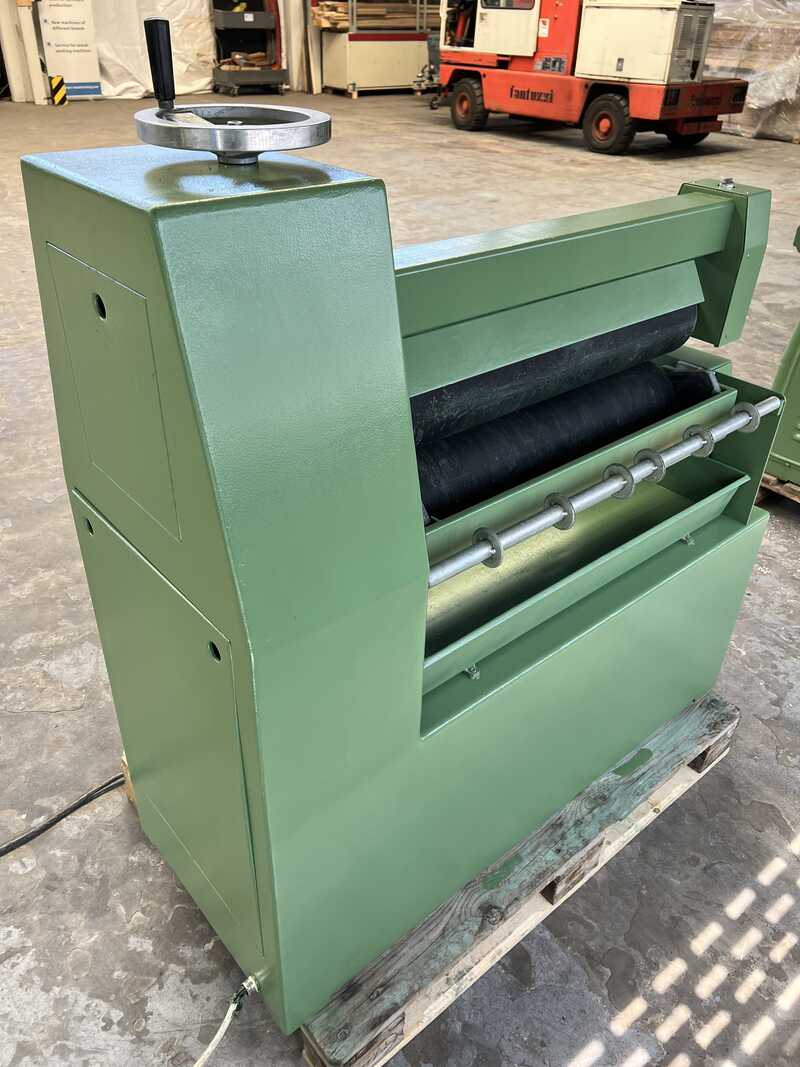 Bohrer Doppelseitige Walzenauftragmaschine / Leimauftagmaschine 700 mm - gebraucht SL 70 (6)
