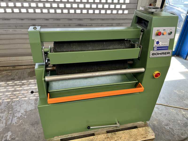Bohrer Doppelseitige Walzenauftragmaschine / Leimauftagmaschine 700 mm - gebraucht SL 70 (7)