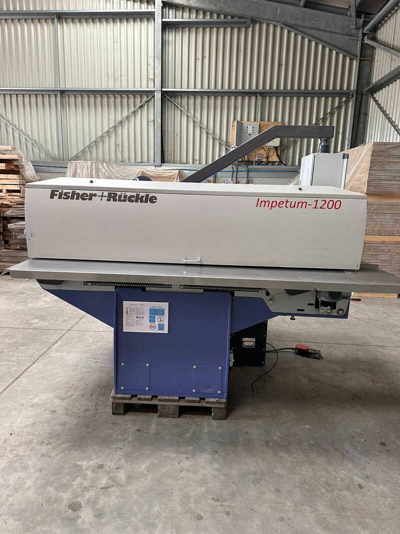 Fisher & Rückle / Monguzzi Furnierzusammensetzmaschine / Längsfurnierzusammensetzmaschine - gebraucht Impetum 1200 main picture