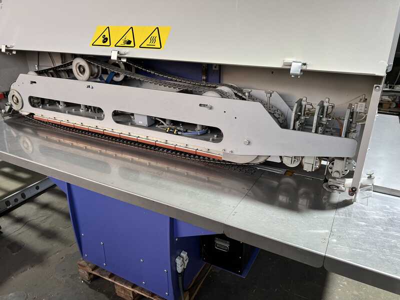 Fisher & Rückle / Monguzzi Furnierzusammensetzmaschine / Längsfurnierzusammensetzmaschine - gebraucht Impetum 1200 (1)