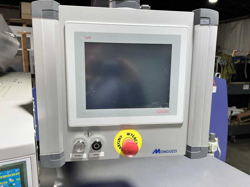Fisher & Rückle / Monguzzi Furnierzusammensetzmaschine / Längsfurnierzusammensetzmaschine - gebraucht Impetum 1200 (5)